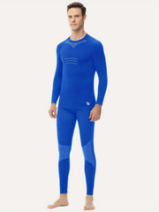 Men's Fleece Thermal Tracksuit Long Sleeve Jersey