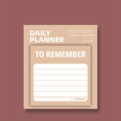 60 Sheets Cartoon Sticky Notes for Student Memo Book