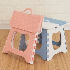 Portable Square Bathroom Folding Stool for Outdoor Fishing Plastic Stool