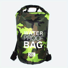 Waterproof PVC Backpack Camouflage Bag for Outdoor Activities