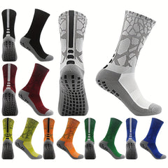 Non slip Football Socks Sweat absorbing Soccer Crew Socks