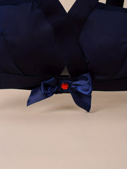 Sexy Bra with Bow Knot Cut Out Full Coverage Crisscross
