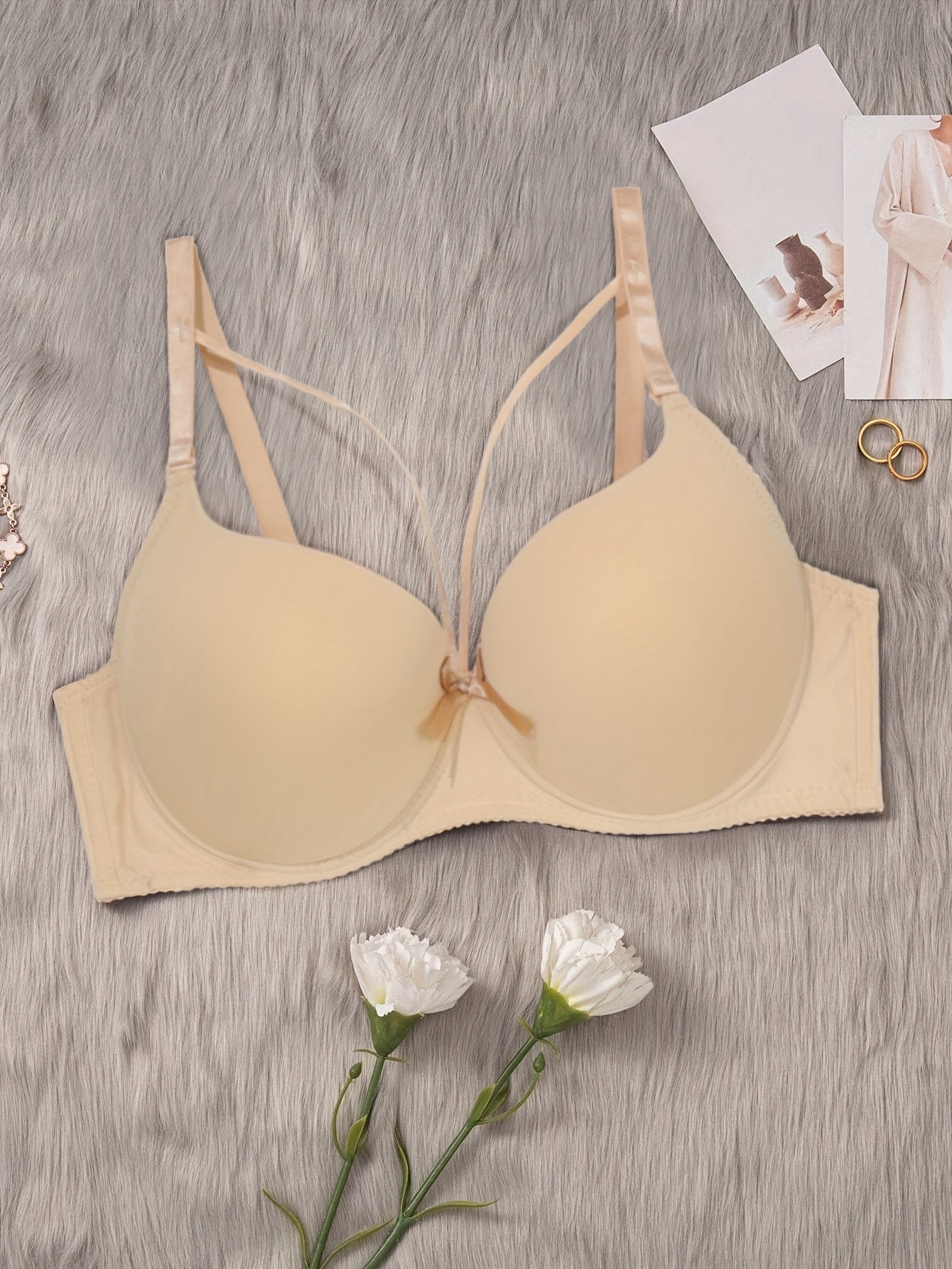 Cut Out Push Up Bra Women's Lingerie