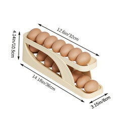 2pcs Kitchen Egg Holder for Refrigerator and Countertop