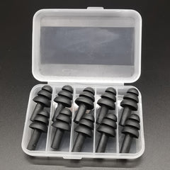 5 Pairs Round Shaft Earplugs For Swimming Anti noise Earplugs