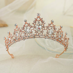Rhinestone Crown Hairband Headband Bridal Wedding Party Decorations