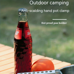 Anti Scalding Pot Clamp for Picnic BBQ