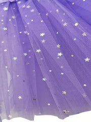 Toddler Girls Sequin Stars Tutu Skirt For Party Ballet Dance Princess Costume