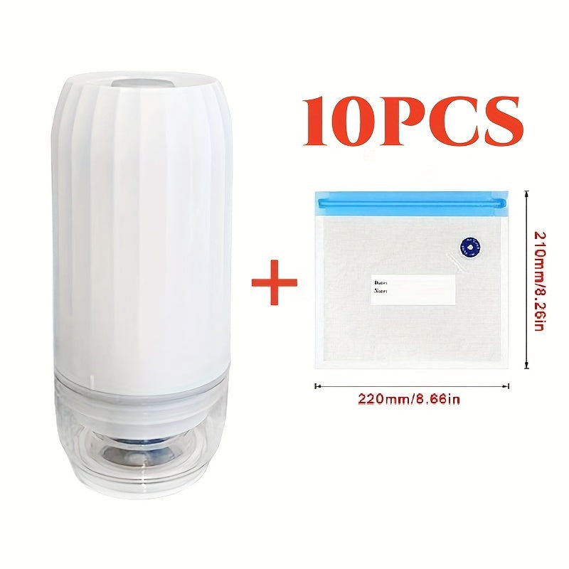 Portable Mini Vacuum Pump Seal Food Fresh Kitchen Accessory