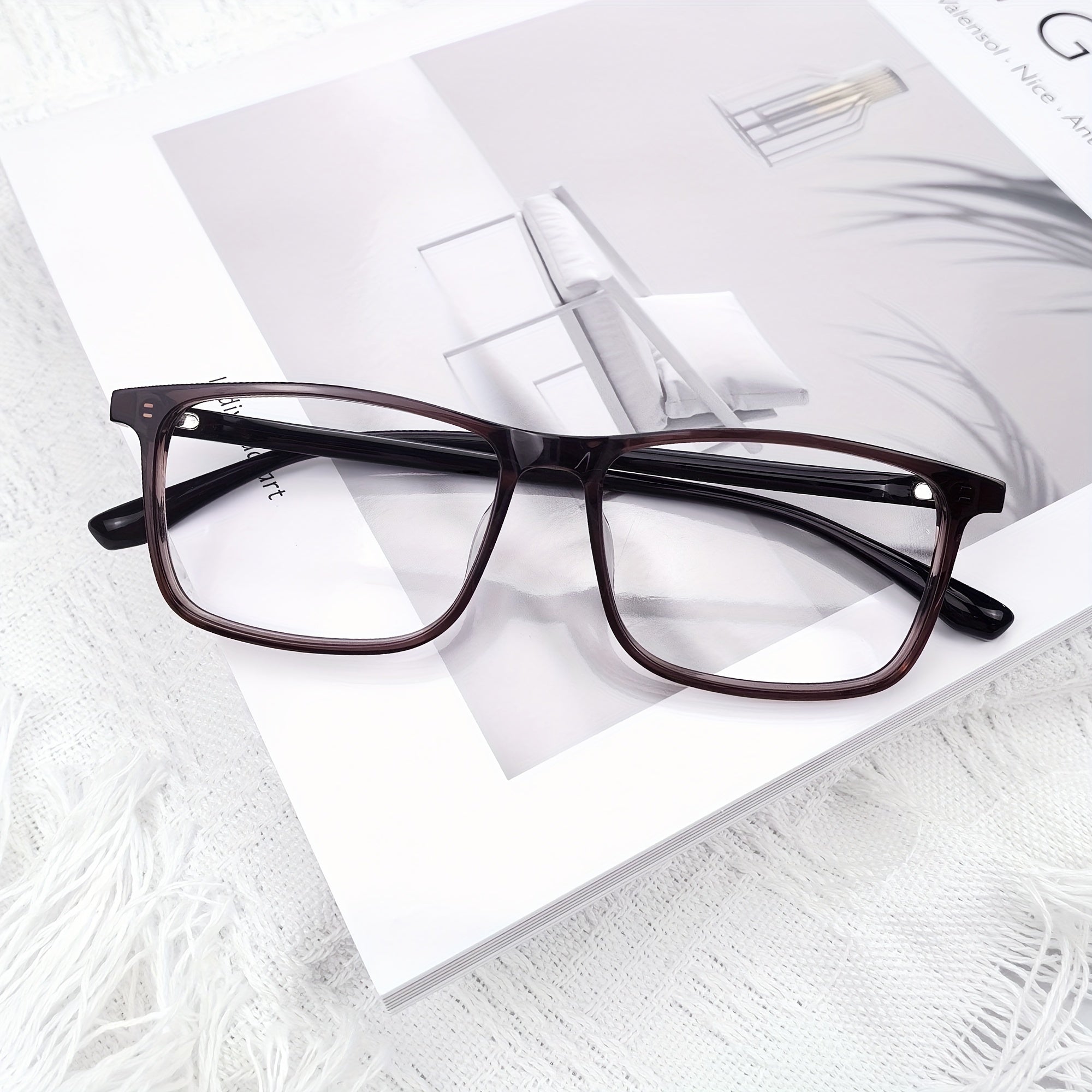 Men's Rectangle Computer Glasses