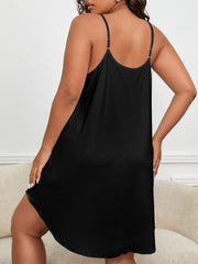 Halloween Lounge Dress Women's Plus Stretch Sleep Dress