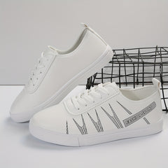 Women's Lace up Low Sneakers Lightweight Outdoor Flats