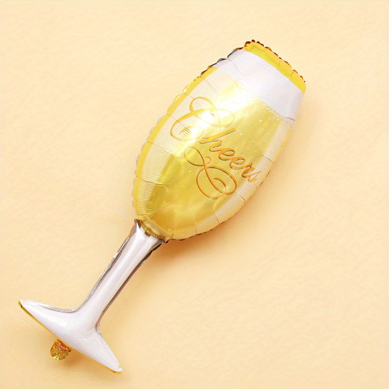 1pc Cheers Goblet Balloon Large Wine Glass Balloon