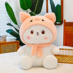 Adorable Pink Piggy Shark Plush Dolls for Living Room Decor