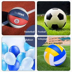 Portable Basketball Pump with Hose & Needle Ball Inflator