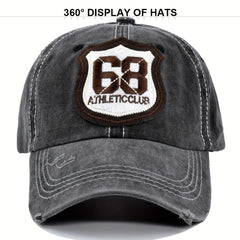 Letter Embroidered Baseball Cap Sun Protection Trucker Hat