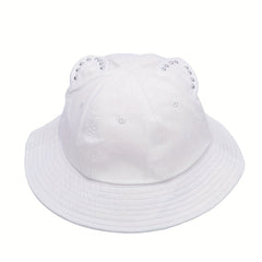 Sweet Cat Ear Fisherman Hat Sun Protection Hat For Boys And Girls