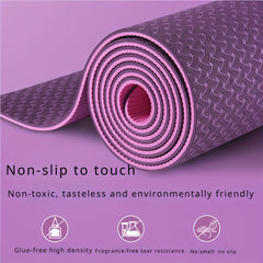 Non Slip Yoga Mat Thick & Wide TPE Mat