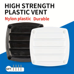 Boat Nylon Vent Cover Louver Plastic Air Vent Cover Outlet for RV Yacht