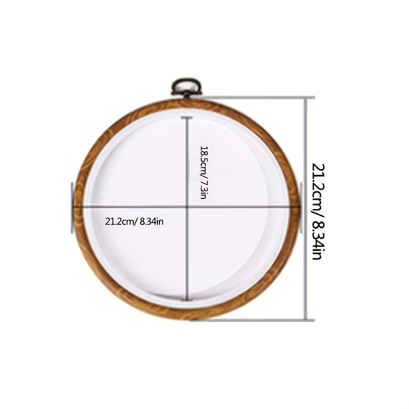 1pc Embroidery Hoop Shapes for Crafts Sewing Cross Stitch Stand Tool