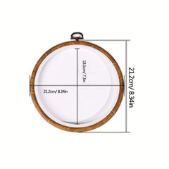 1pc Embroidery Hoop Shapes for Crafts Sewing Cross Stitch Stand Tool