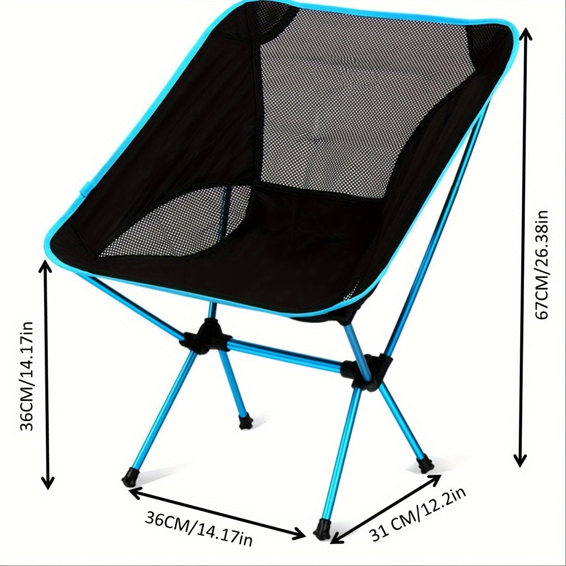 Portable Folding Beach Chair Lightweight Chair for Outdoor Camping