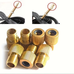 4pcs Bike Valve Adapter w/ Sealing Ring