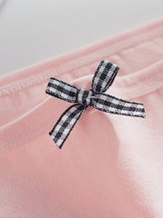 5pcs Girls Casual Panties Soft Comfortable Underwear Set