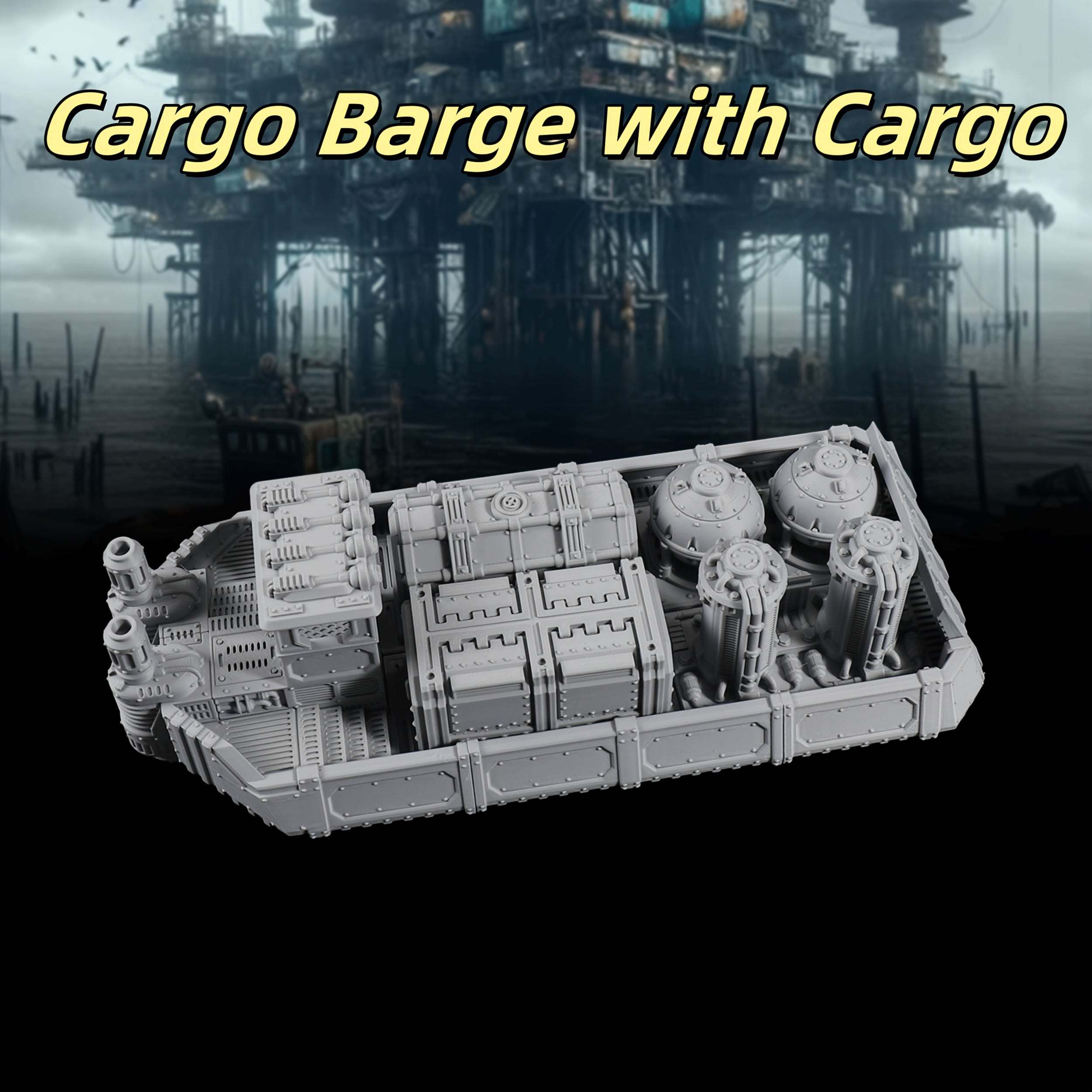 RPG Cargo & Tide Control Tower Set for Tabletop Adventures