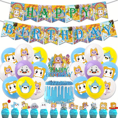46 Pc Minifigures Birthday Party Decorations - Unforgettable Theme Party