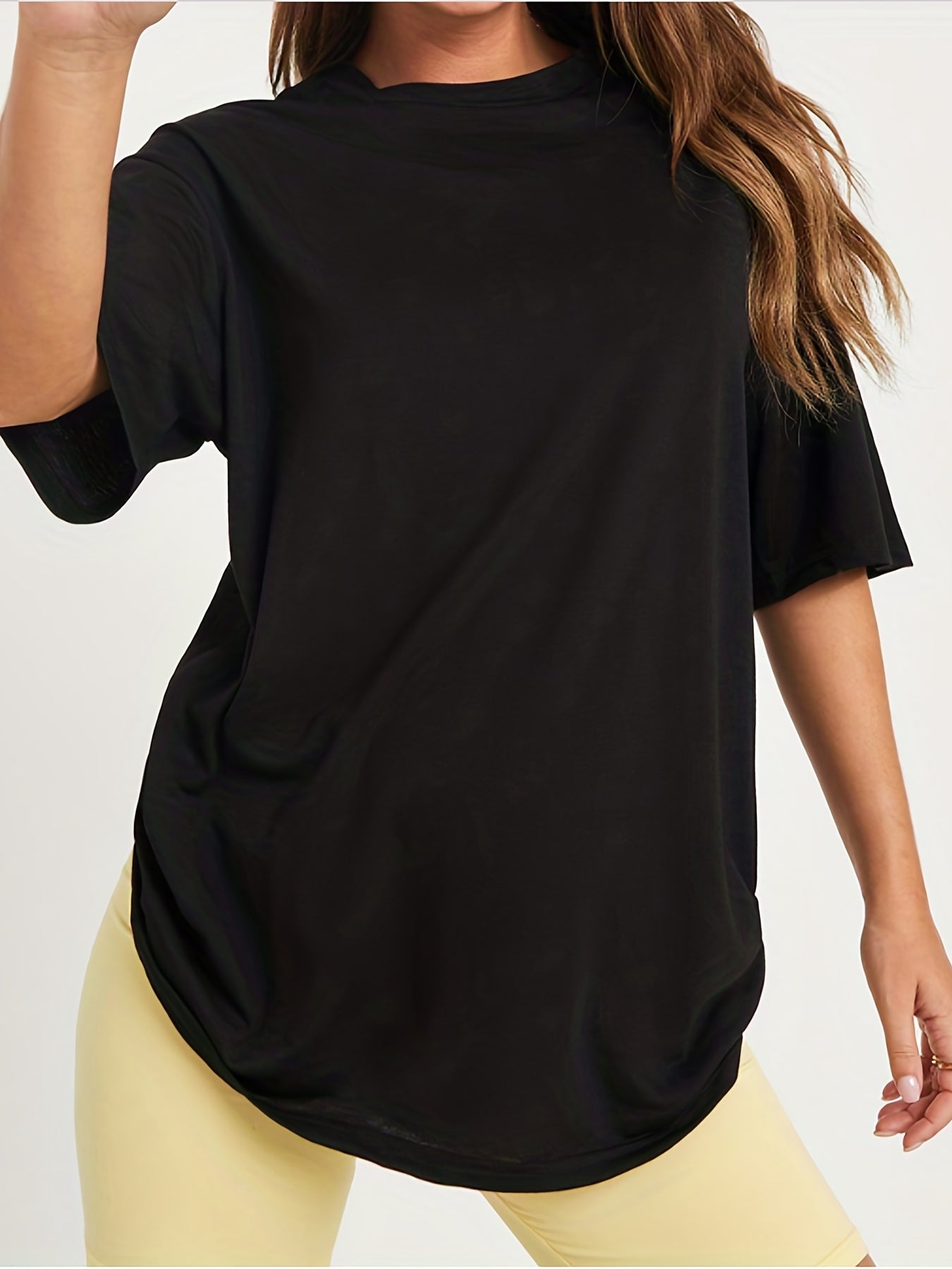 Loose Short Sleeve T-shirt for Yoga Running Top