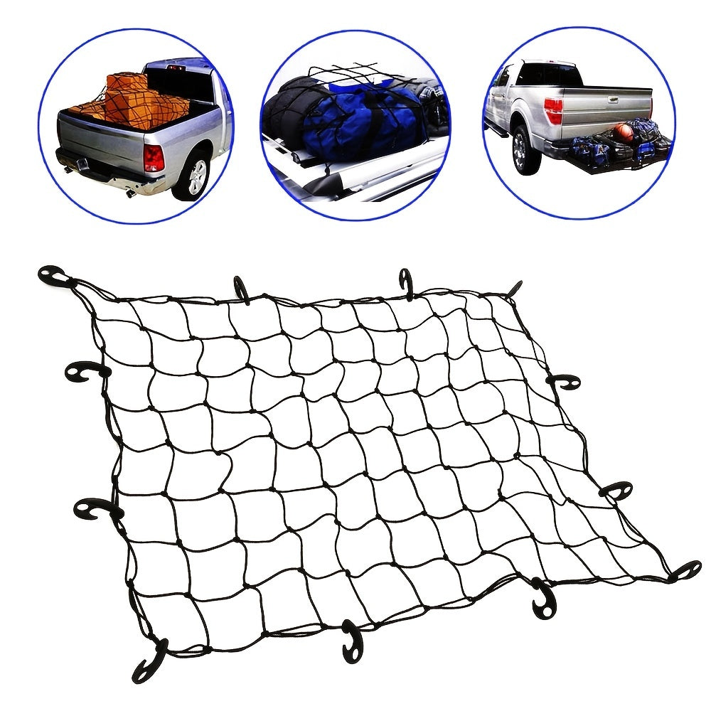 Heavy Duty Truck Bed Cargo Net - Universal Truck Bed Net