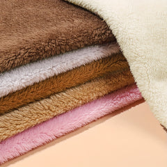 Soft Polar Fleece Plush Cloth Pet Nest Blanket Floor Mat