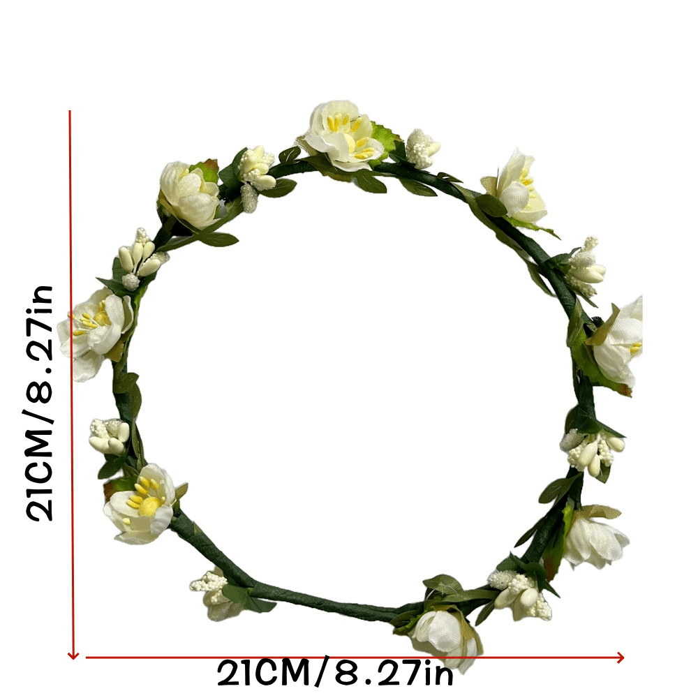European&American Floral Headpiece Plum Blossom Bridal Crown