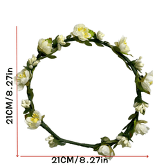 European&American Floral Headpiece Plum Blossom Bridal Crown