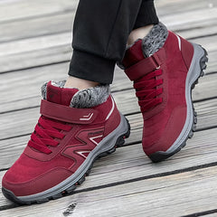 Women's Thickened Warm Hiking Shoes Anti-skid Sports Shoes