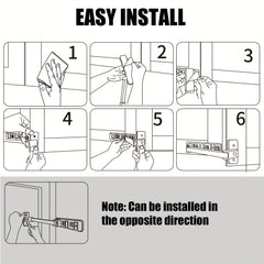 Child Metal Window Safety Lock Baby Sliding Window Restraint