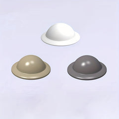 12pcs Round Helmets Military Cap Building Block Set DIY Dressing Toys
