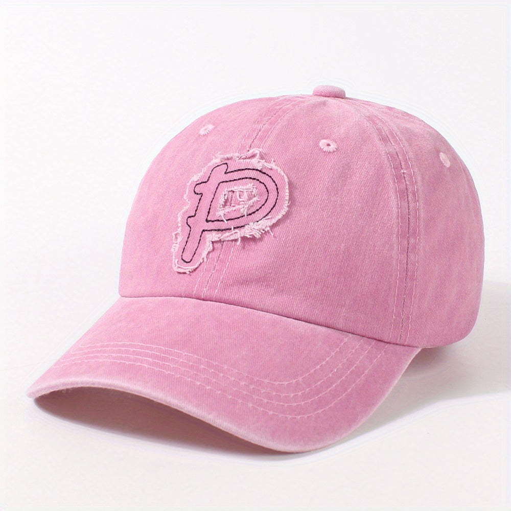 Vintage Washed Distressed Dad Hats Unisex Adjustable Sun Hat