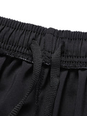 Men's Lightweight Gym Shorts with Zipper Pockets