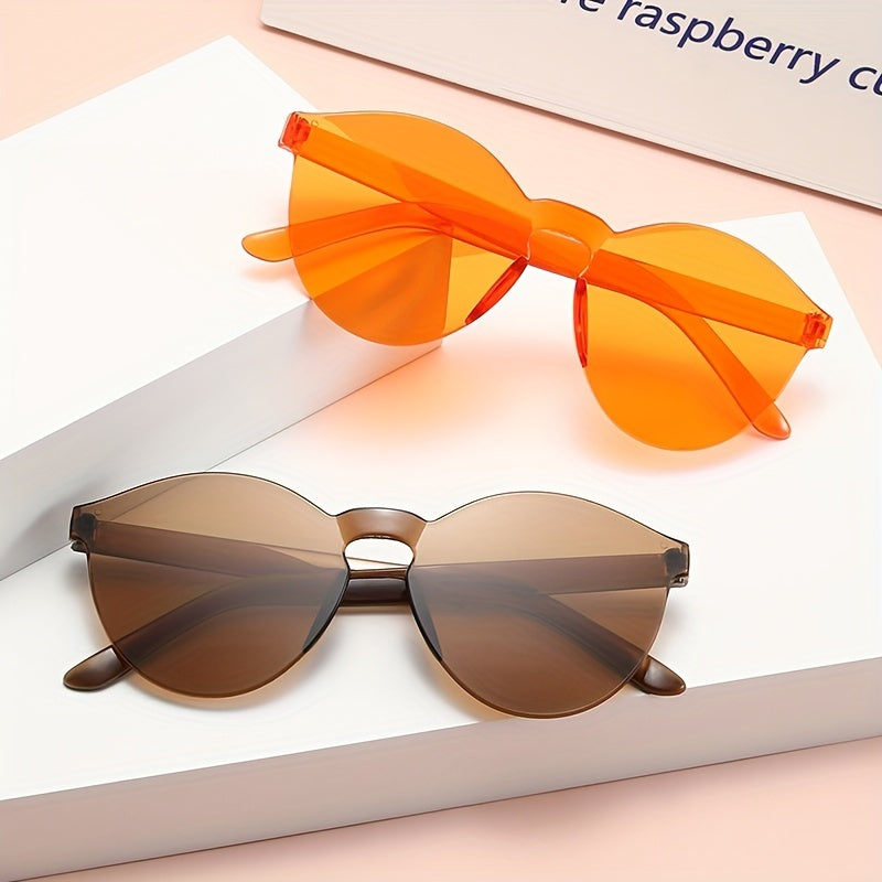 Y2K Sunglasses Candy UV400 Sun Shades