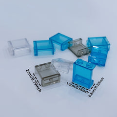 Transparent Building Blocks Set for Kids Play