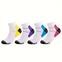 Breathable Compression Socks with Arch Support - Athletic Ank