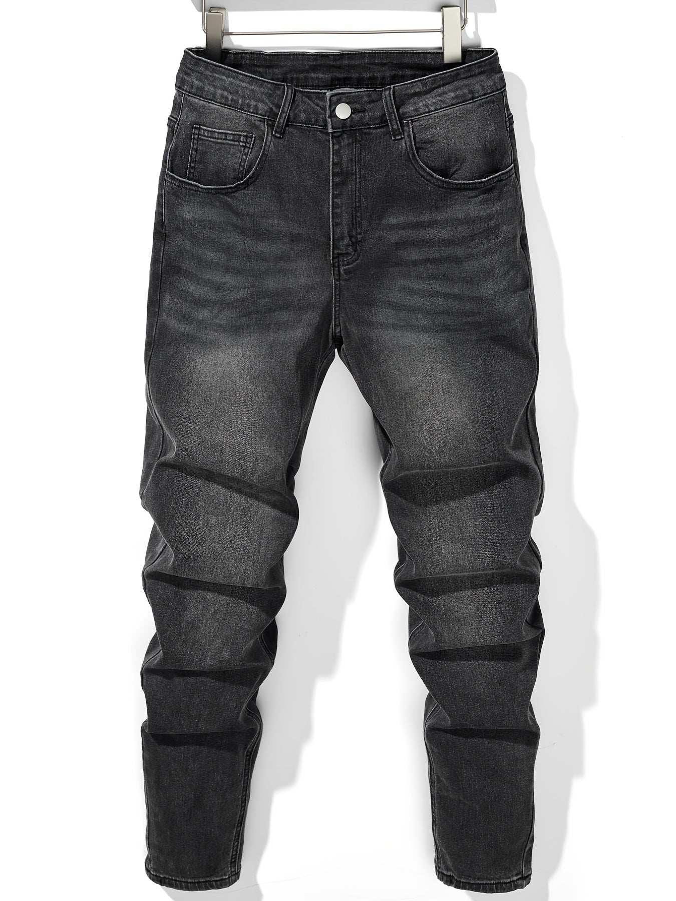 Men's Slim Fit Denim Casual Pants