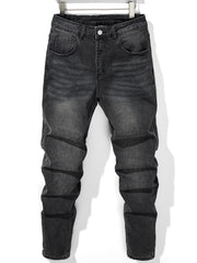 Men's Slim Fit Denim Casual Pants