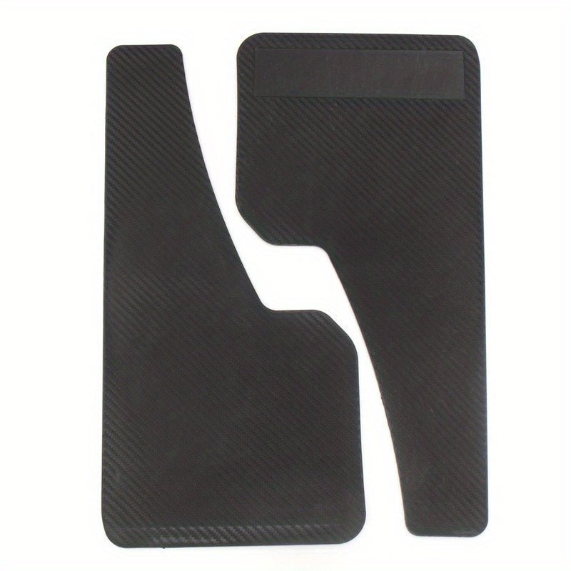 2pcs Carbon Fiber Effect Mud Flaps Splash Guards Car Accessory