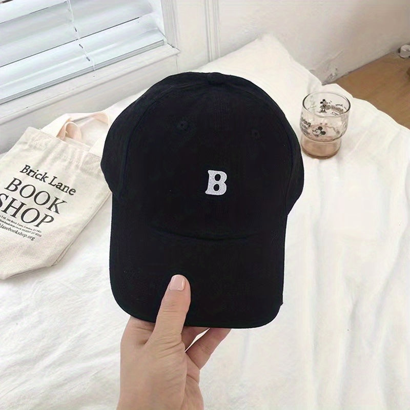 Hipster Letter Baseball Cap Wide Eaves Casual Sun Protection Cap