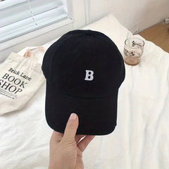 Hipster Letter Baseball Cap Wide Eaves Casual Sun Protection Cap