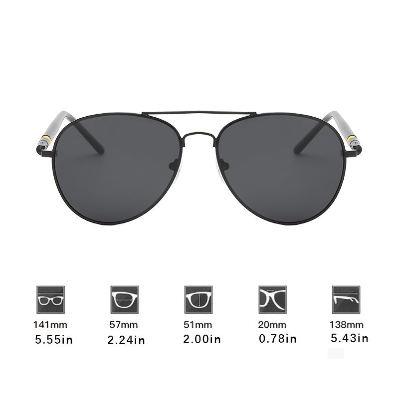 Men's Retro Polarizing Anti Light Sunglasses