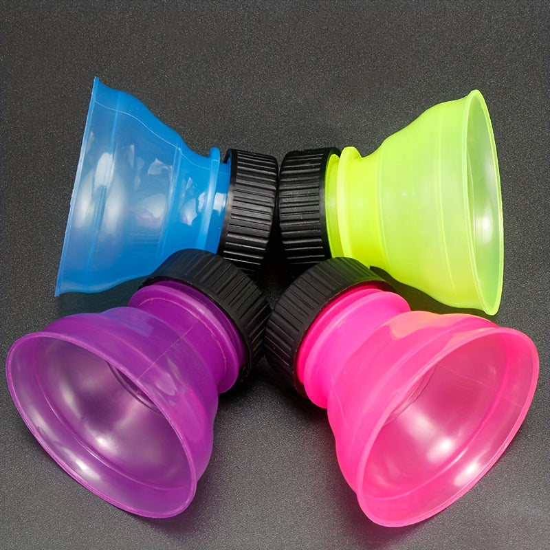 6 Pcs Reusable Snap On Pop Can Bottle Caps - Soda Drink Lids
